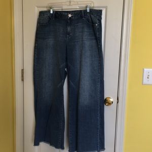 Lane Bryant A-Line Trouser Jeans